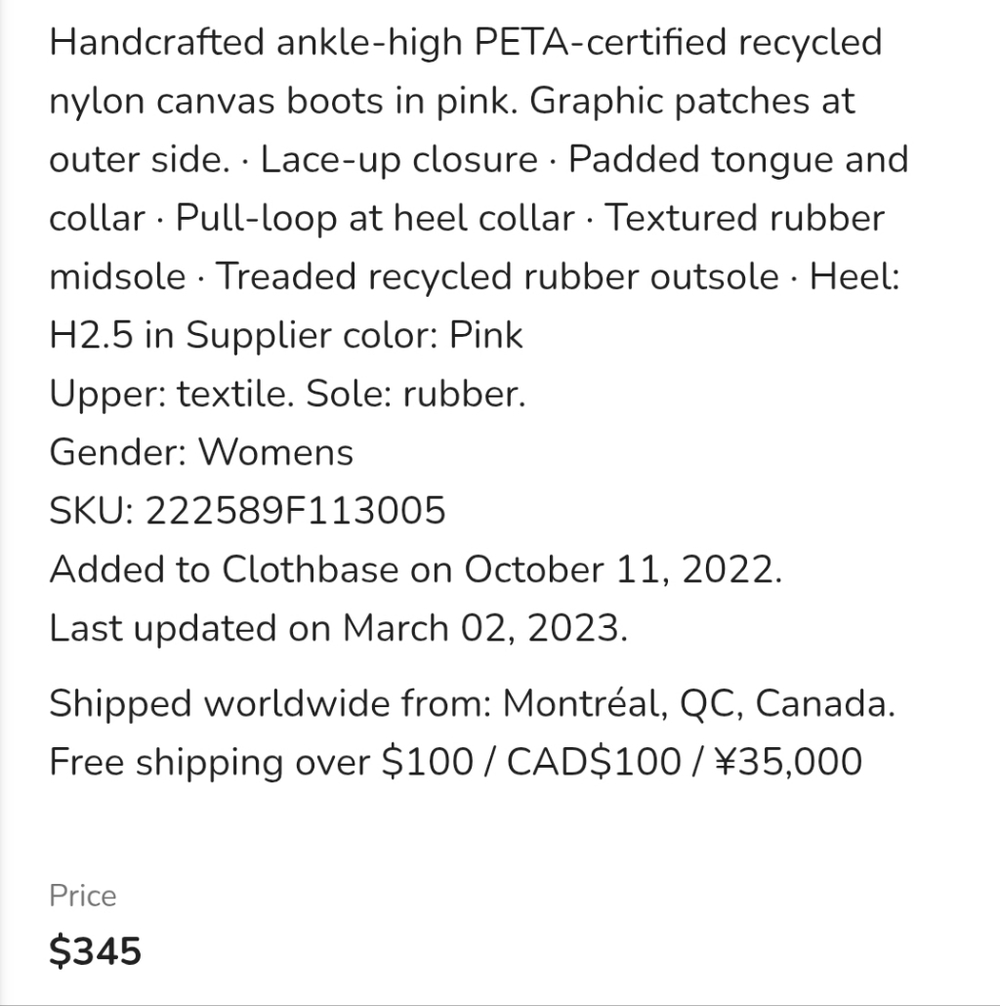VIRON VEGAN Pink Spiral Combat Boots - Picture 2 of 9